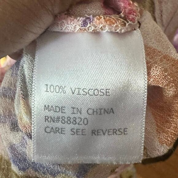 Ava Christine floral maxi skirt vibrant floral print - Picture 7 of 7